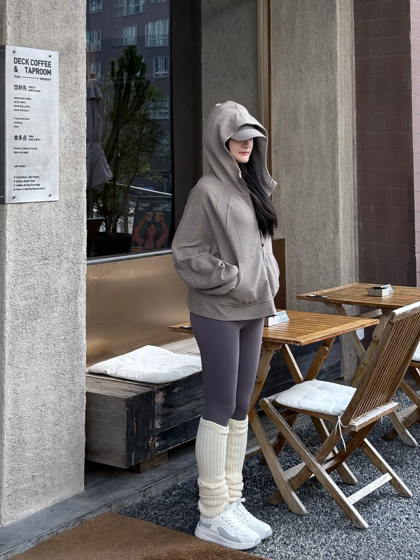룰루레몬 와플 텍스처 풀집업 크롭 후드 재킷 상세 이미지 86