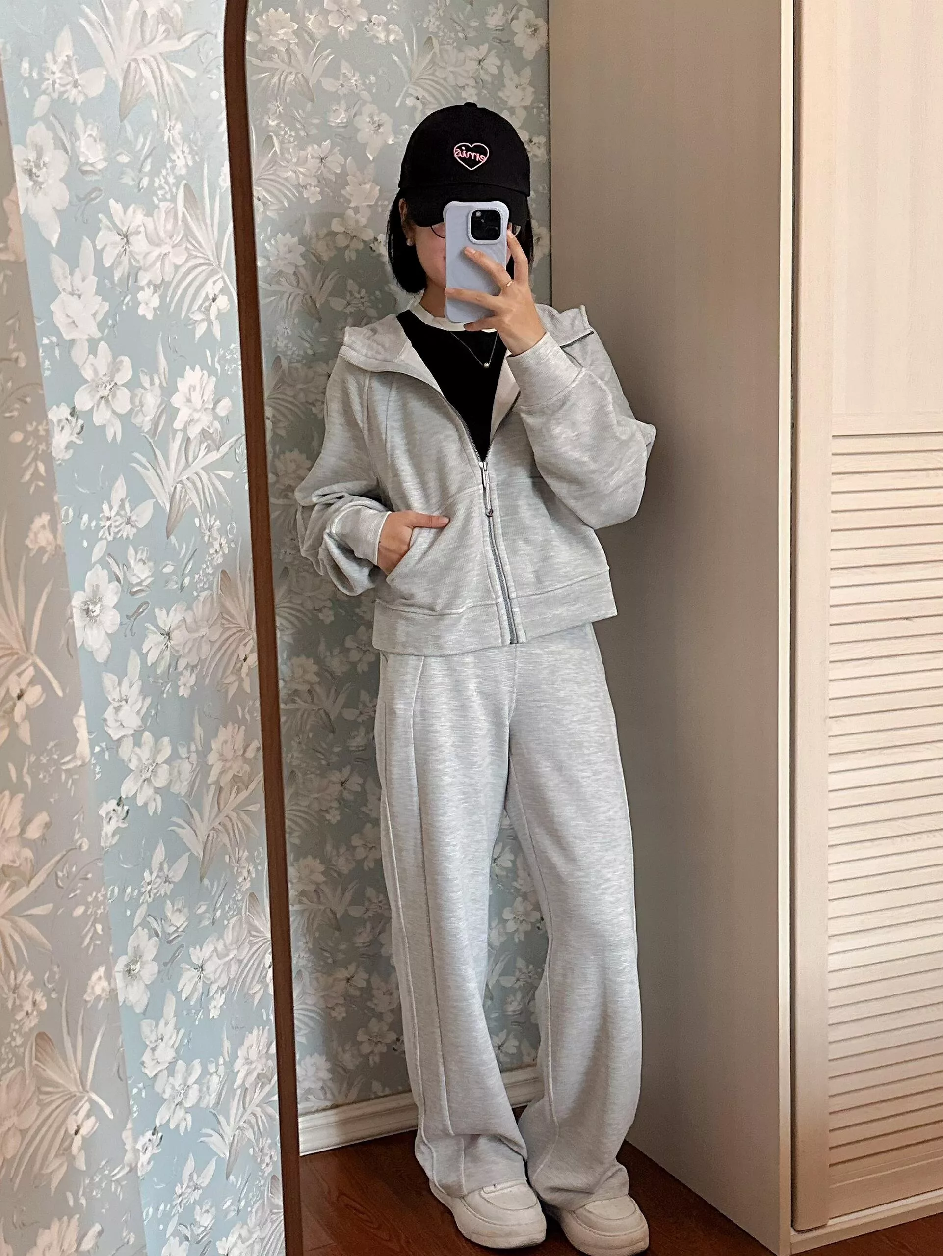 룰루레몬 와플 텍스처 풀집업 크롭 후드 재킷 상세 이미지 102