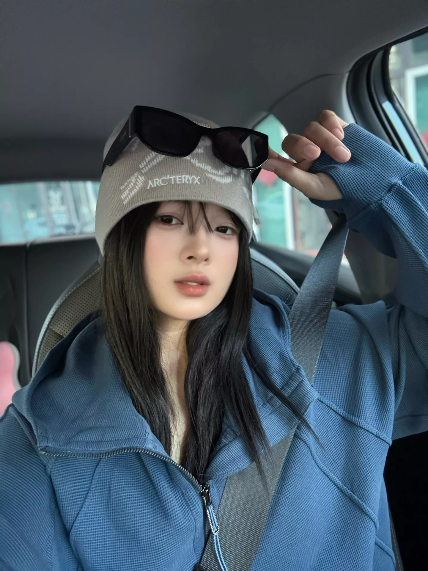 룰루레몬 와플 텍스처 풀집업 크롭 후드 재킷 상세 이미지 94