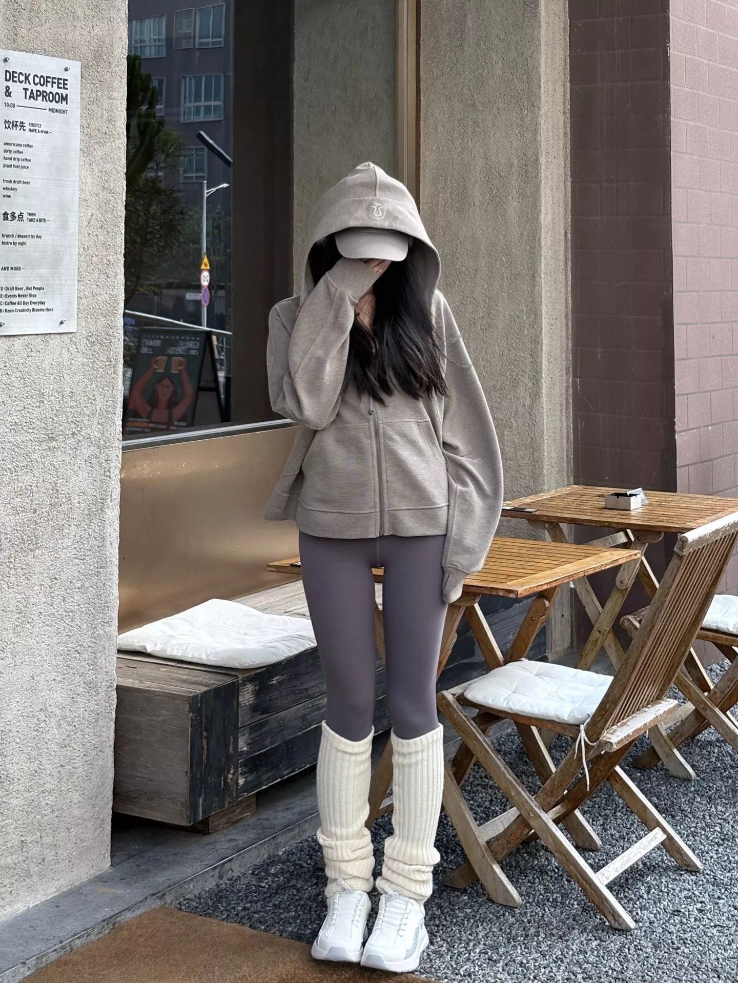 룰루레몬 와플 텍스처 풀집업 크롭 후드 재킷 상세 이미지 85