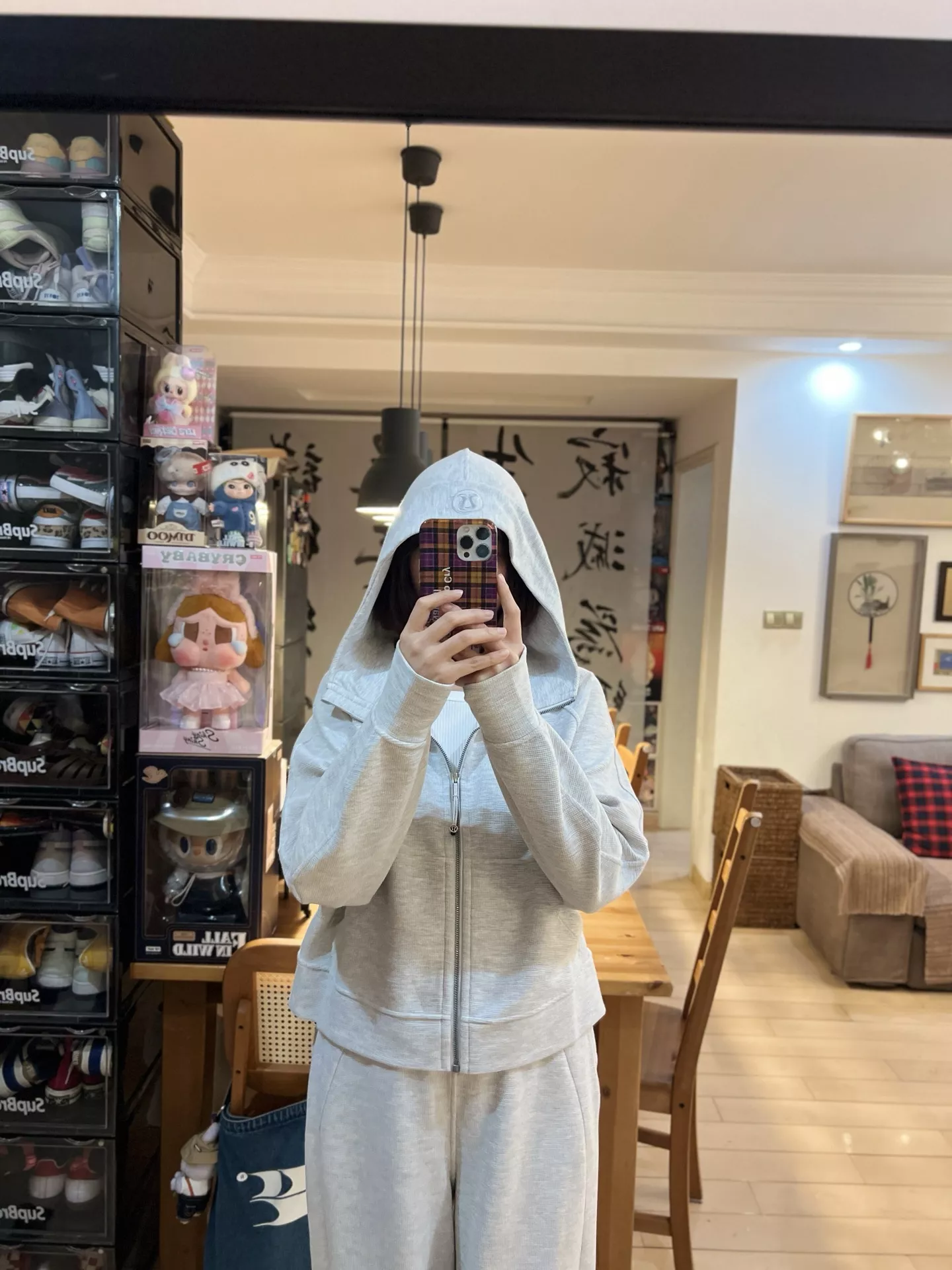 룰루레몬 와플 텍스처 풀집업 크롭 후드 재킷 상세 이미지 92