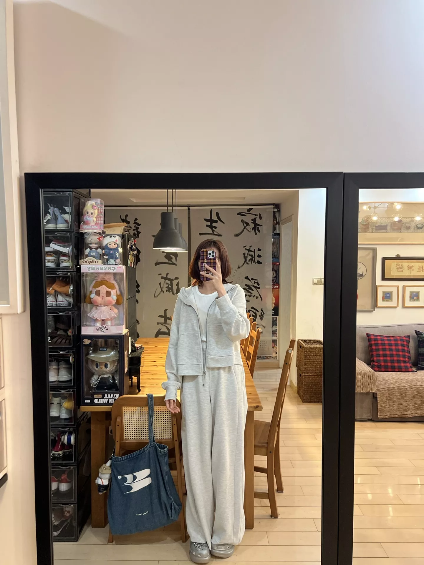 룰루레몬 와플 텍스처 풀집업 크롭 후드 재킷 상세 이미지 90