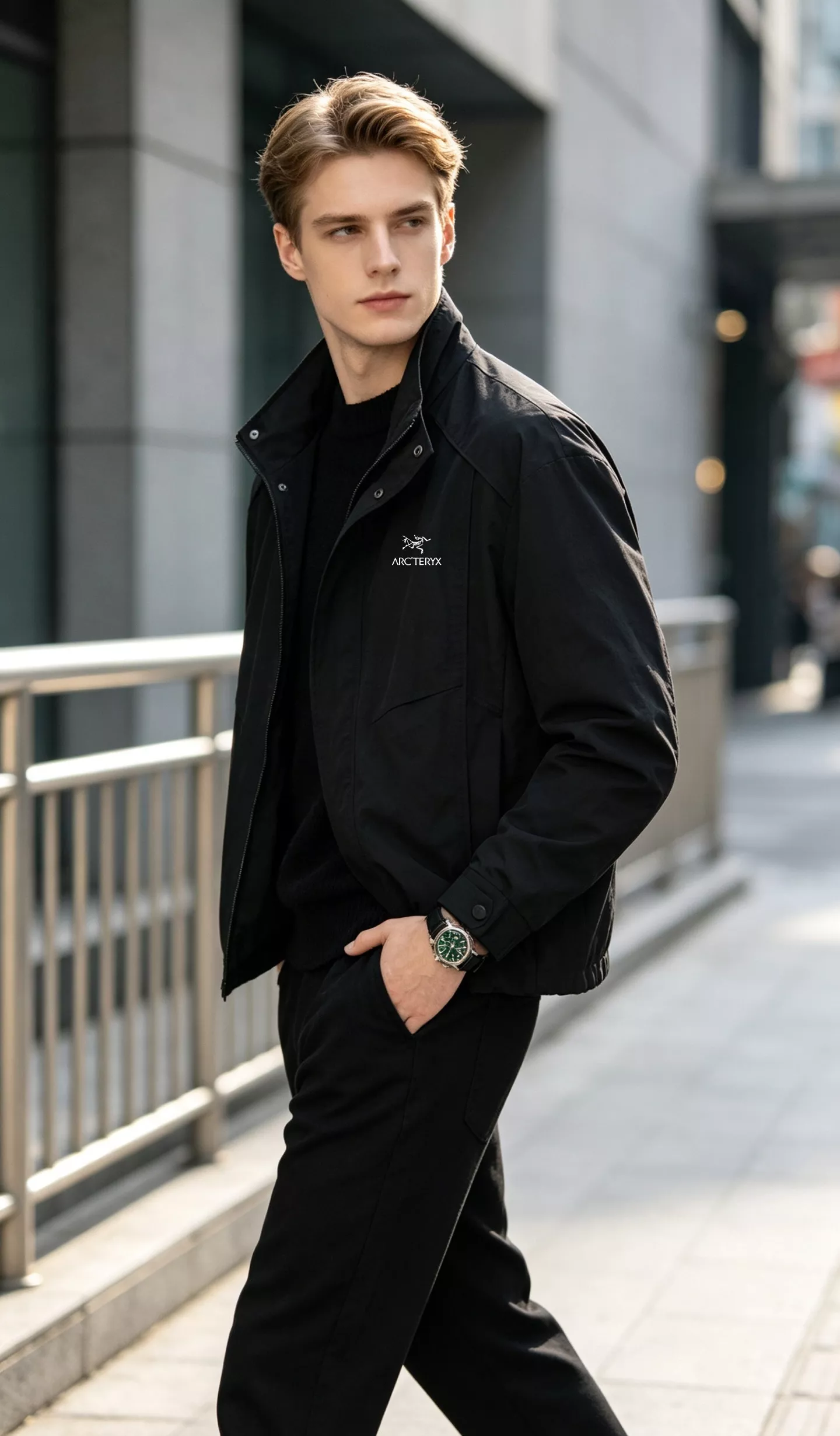 아크테릭스 기능성 스탠드칼라 경량 재킷 상세 이미지 13
