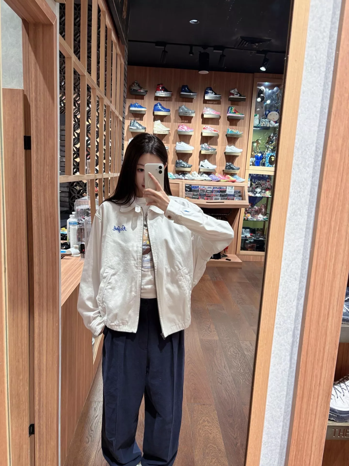 랄프로렌 빈티지 카우 자수 해링턴 재킷 상세 이미지 32