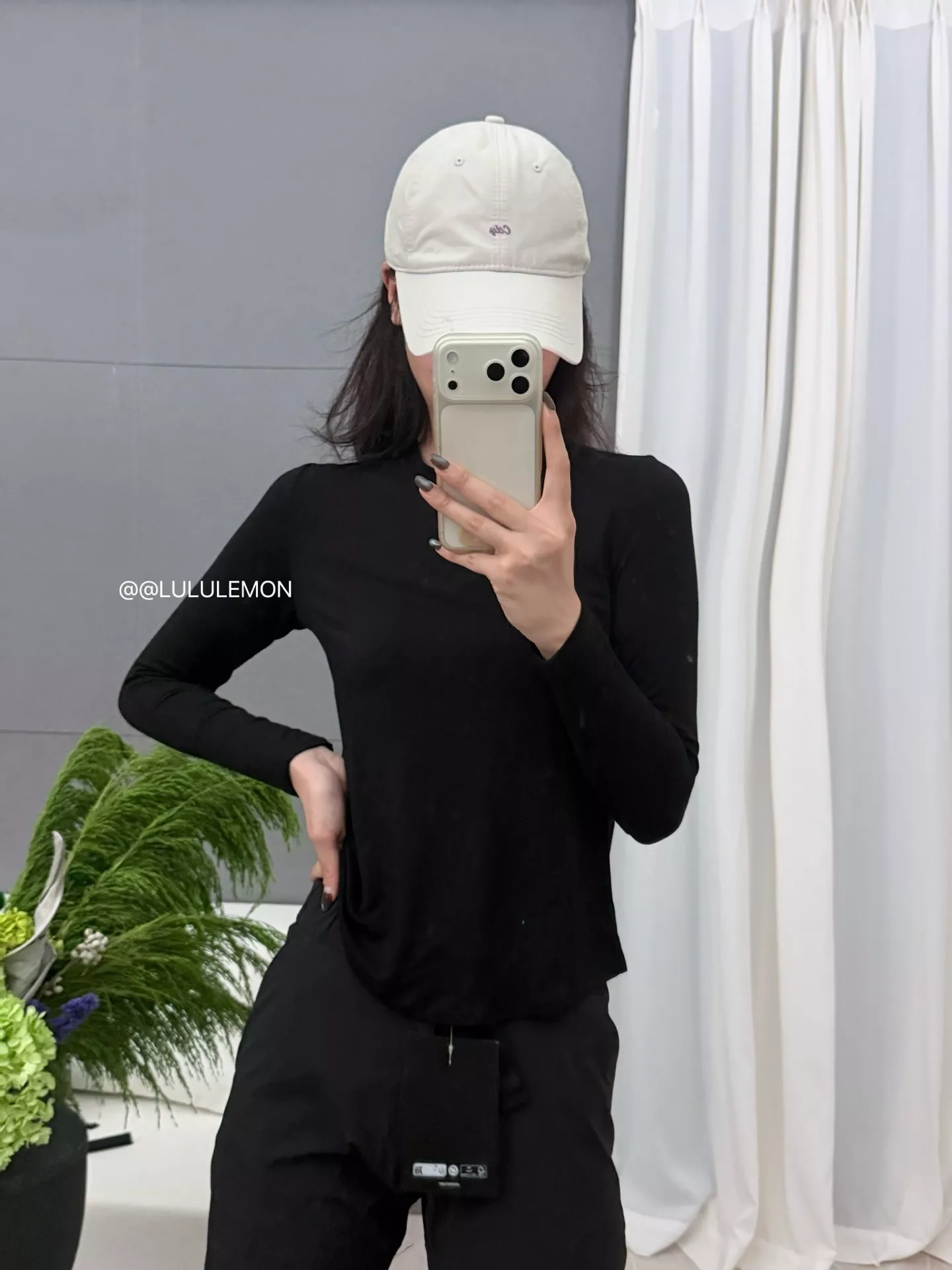 룰루레몬 모달 원단 라운드넥 긴소매 티셔츠 상세 이미지 32