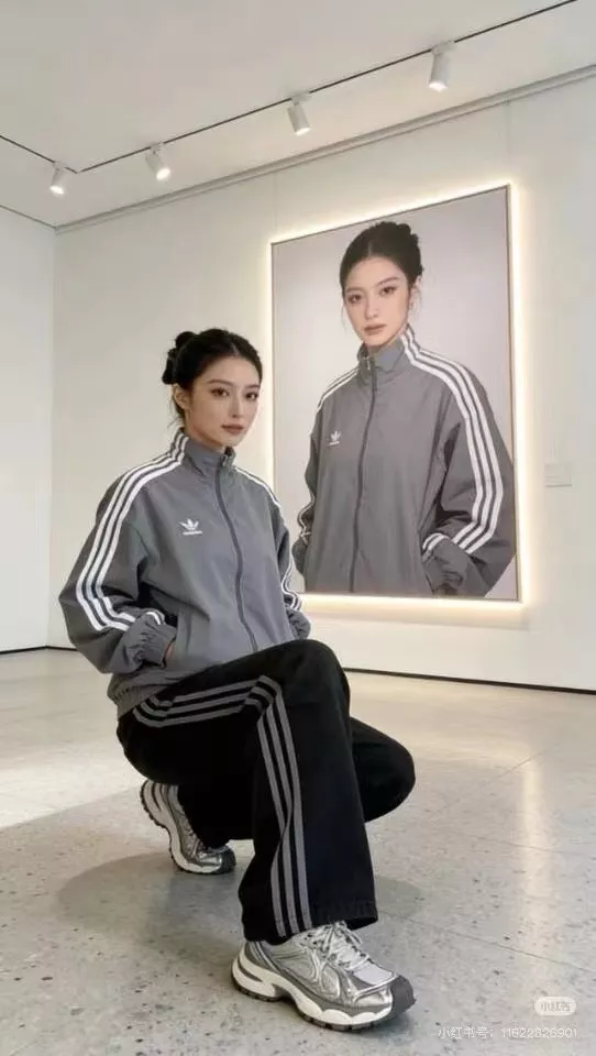 아디다스 삼선 배색 스탠드넥 방풍 재킷 상세 이미지 17