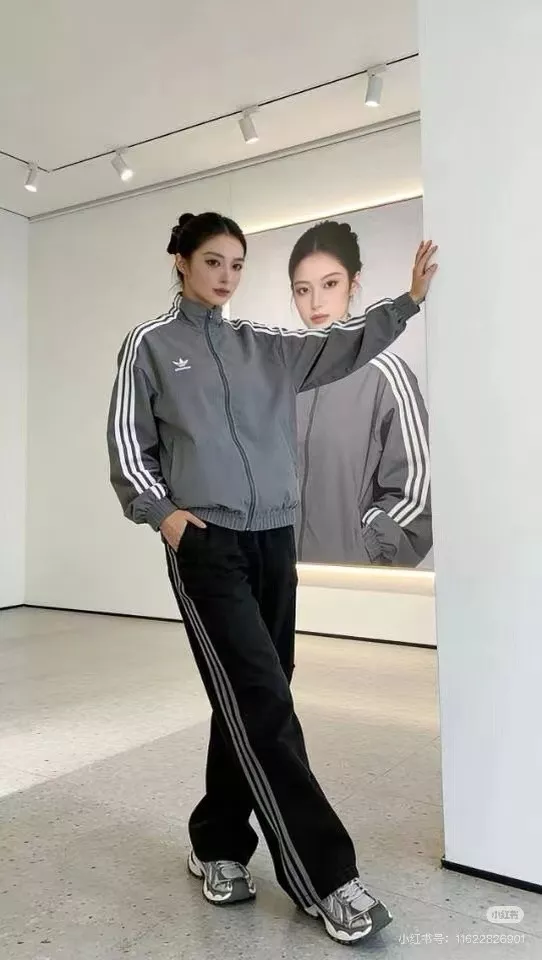 아디다스 삼선 배색 스탠드넥 방풍 재킷 상세 이미지 12