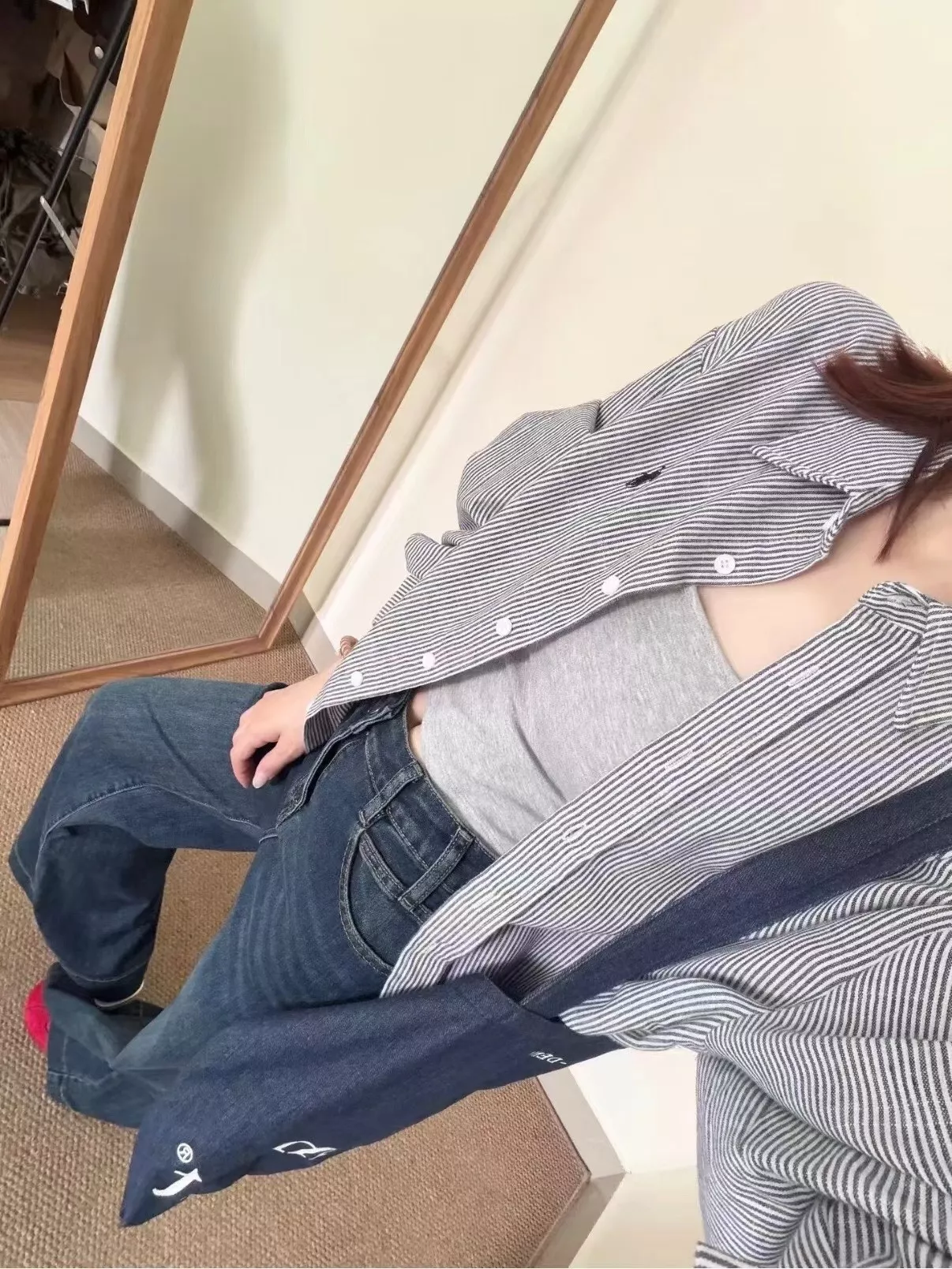 랄프로렌 리넨 포니 자수 긴소매 셔츠 상세 이미지 12