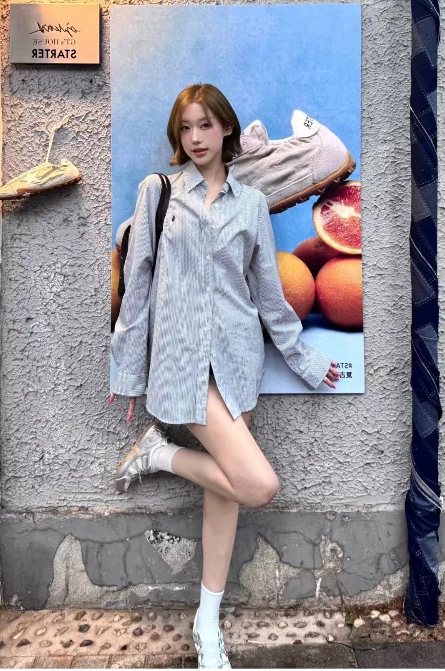 랄프로렌 리넨 포니 자수 긴소매 셔츠 상세 이미지 16