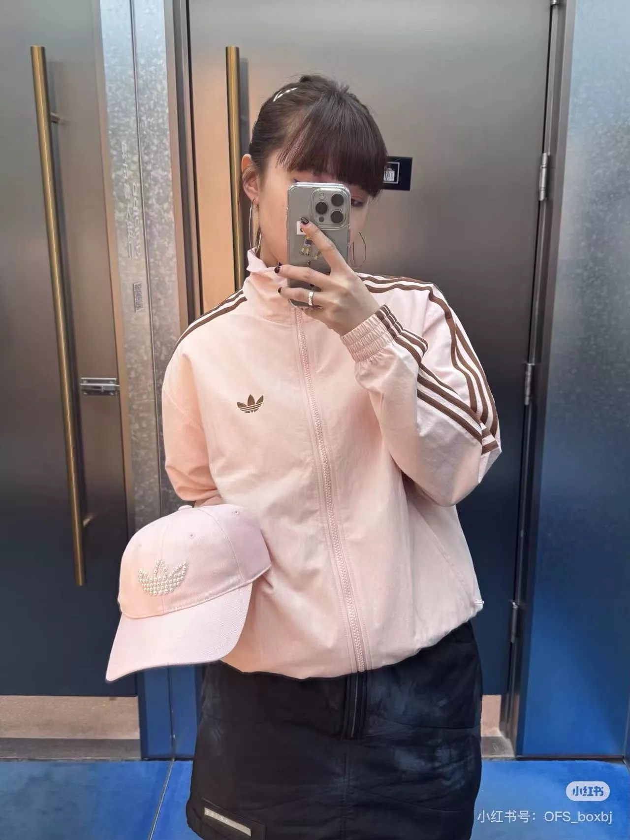아디다스 삼선 스탠드칼라 루즈핏 재킷 상세 이미지 10