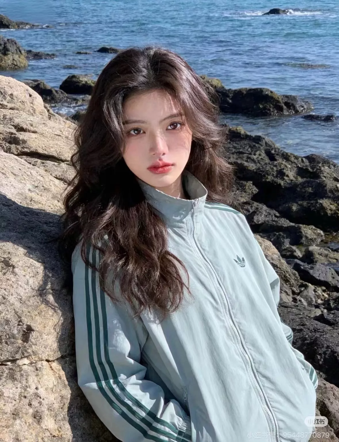 아디다스 삼선 스탠드칼라 루즈핏 재킷 상세 이미지 12