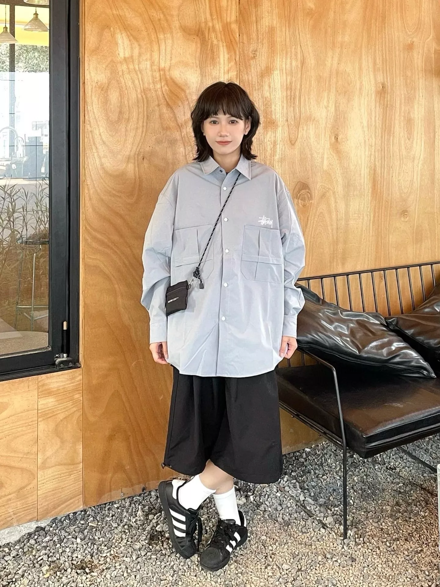 스투시 레트로 빅포켓 자수 긴소매 셔츠 상세 이미지 21