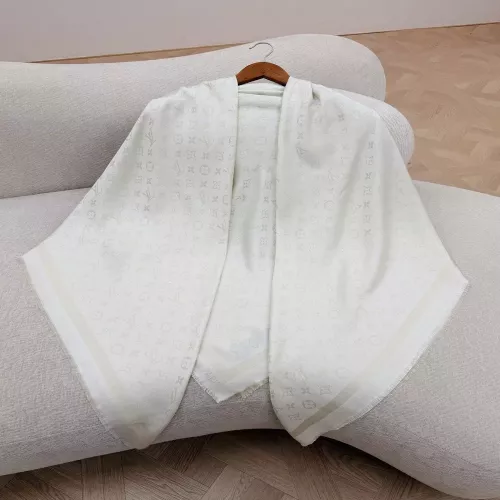 루이비통 모노그램 샤인 자카드 실크 울 숄