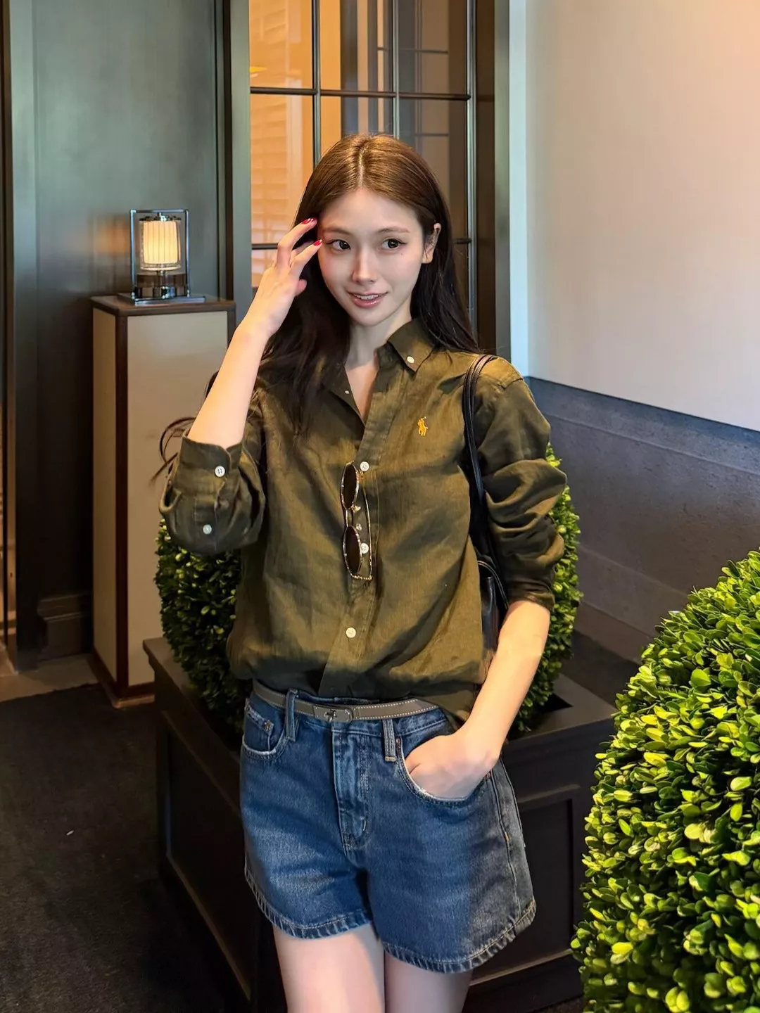 랄프로렌 클래식 포니 자수 린넨 긴소매 셔츠 상세 이미지 31