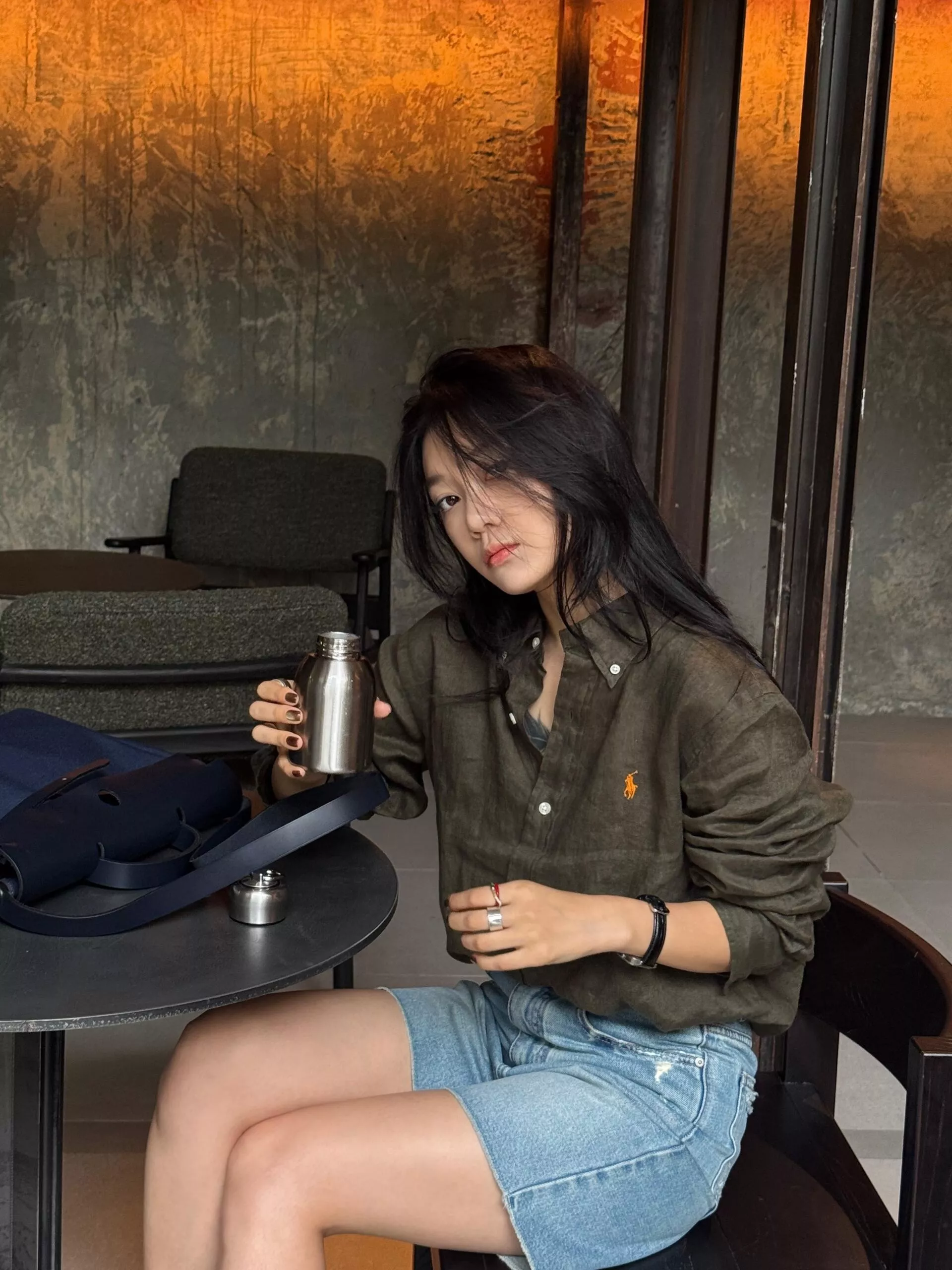 랄프로렌 클래식 포니 자수 린넨 긴소매 셔츠 상세 이미지 116