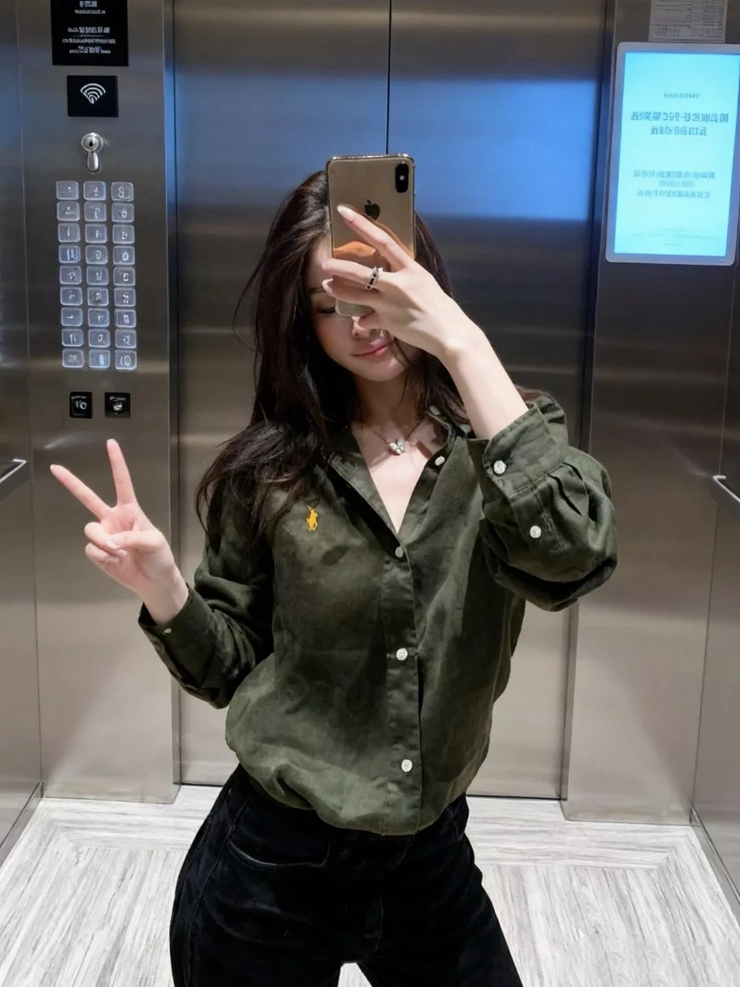 랄프로렌 클래식 포니 자수 린넨 긴소매 셔츠 상세 이미지 117
