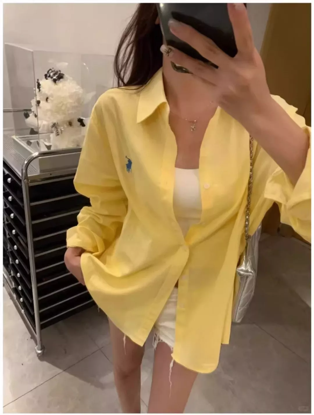 랄프로렌 클래식 포니 자수 린넨 긴소매 셔츠 상세 이미지 94