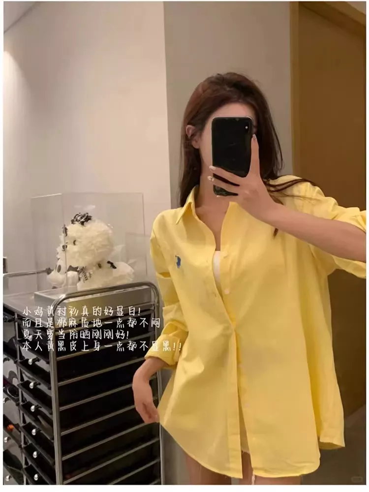 랄프로렌 클래식 포니 자수 린넨 긴소매 셔츠 상세 이미지 93