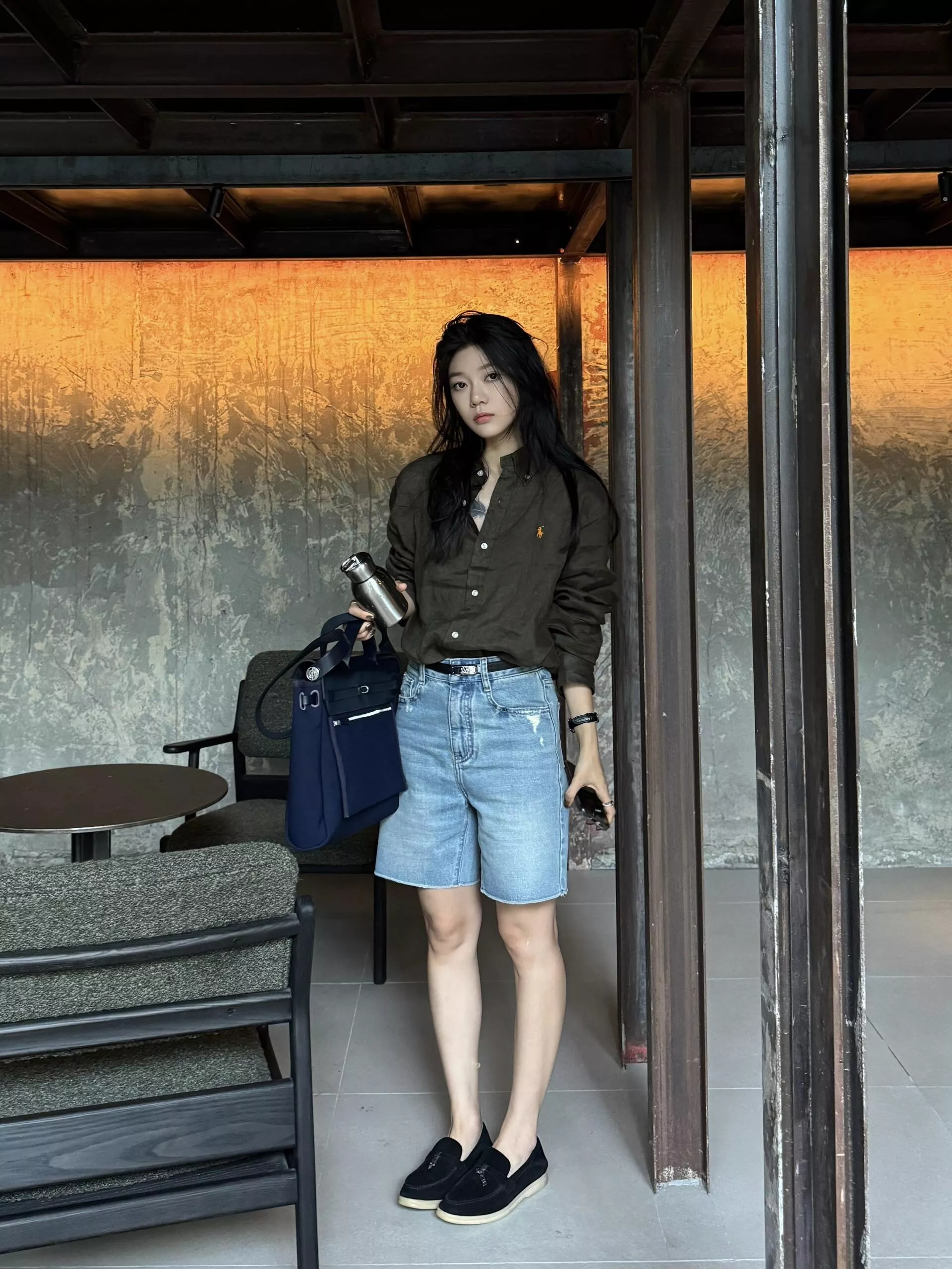 랄프로렌 클래식 포니 자수 린넨 긴소매 셔츠 상세 이미지 115