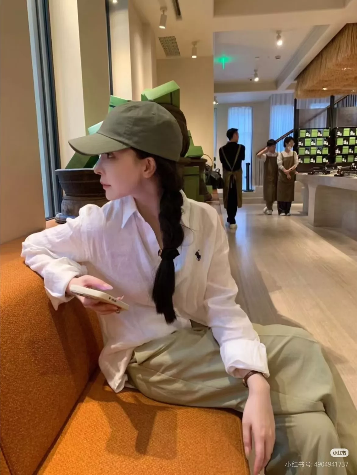 랄프로렌 클래식 포니 자수 린넨 긴소매 셔츠 상세 이미지 55
