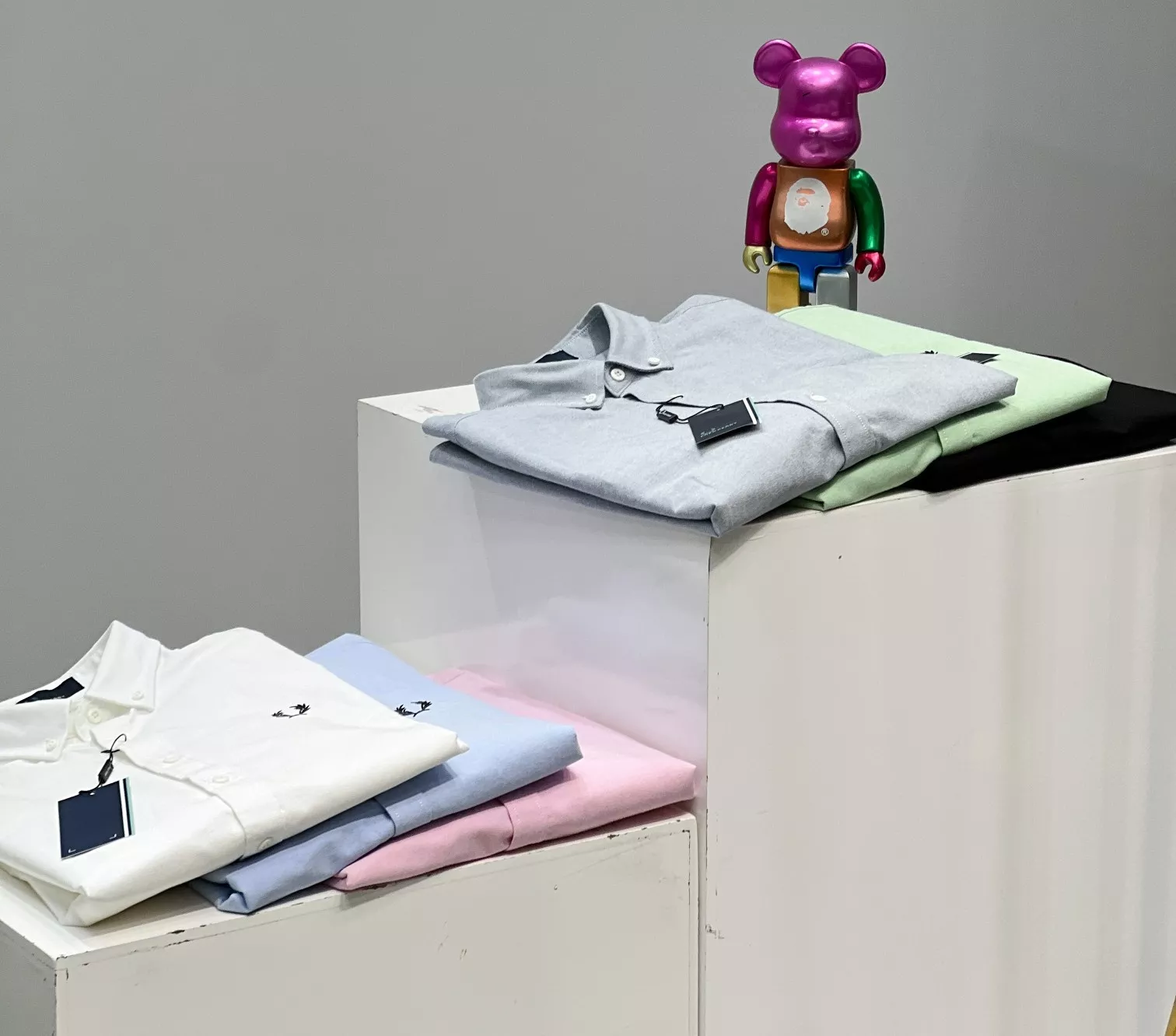 프레드페리 머서라이즈드 코튼 옥스포드 긴소매 셔츠 상세 이미지 30