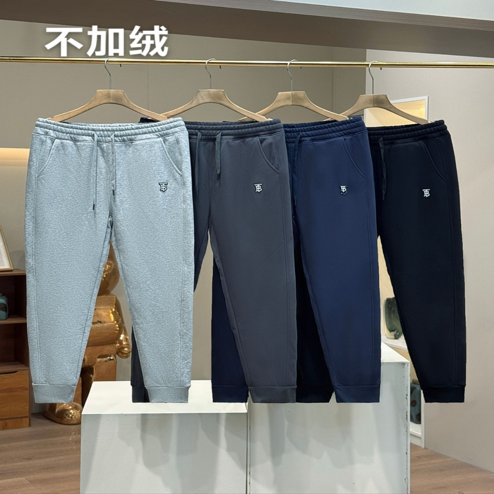 버버리 TB 자수 기모 조거 트레이닝 팬츠
