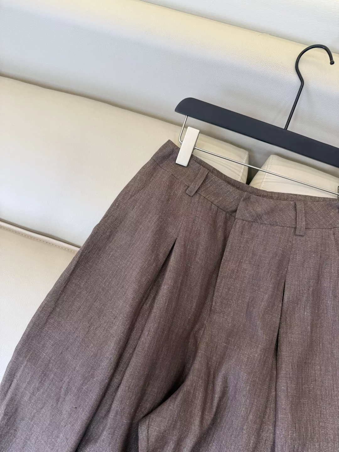 브루넬로쿠치넬리 리넨 혼방 와이드 롱 팬츠 상세 이미지 7