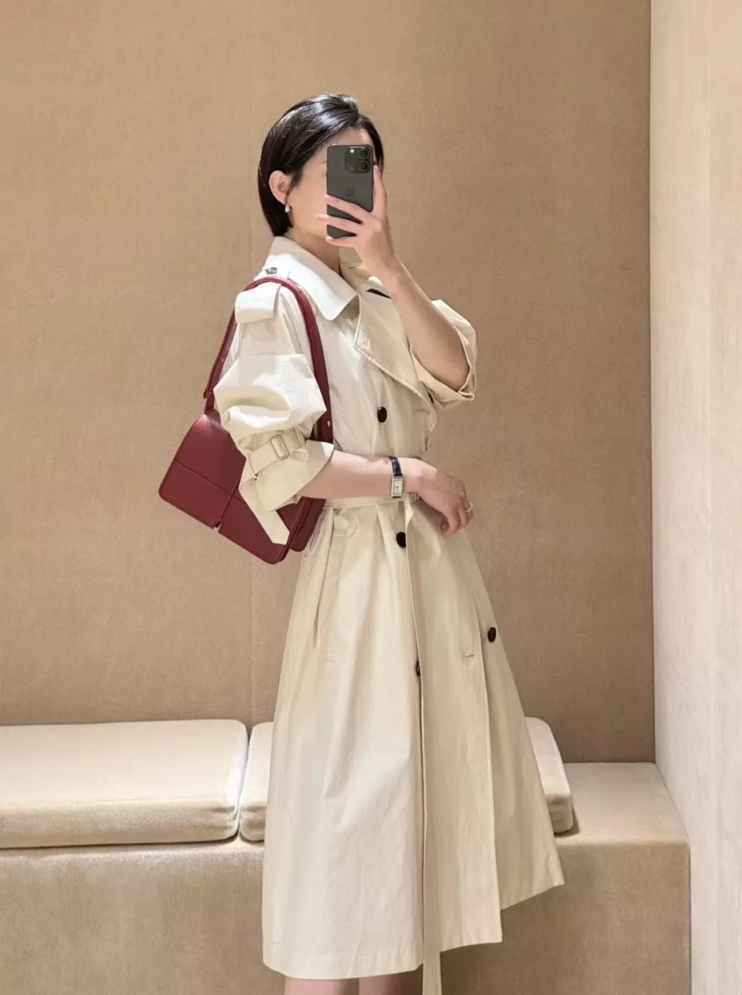 버버리 더블브레스트 트렌치 롱 코트 상세 이미지 12