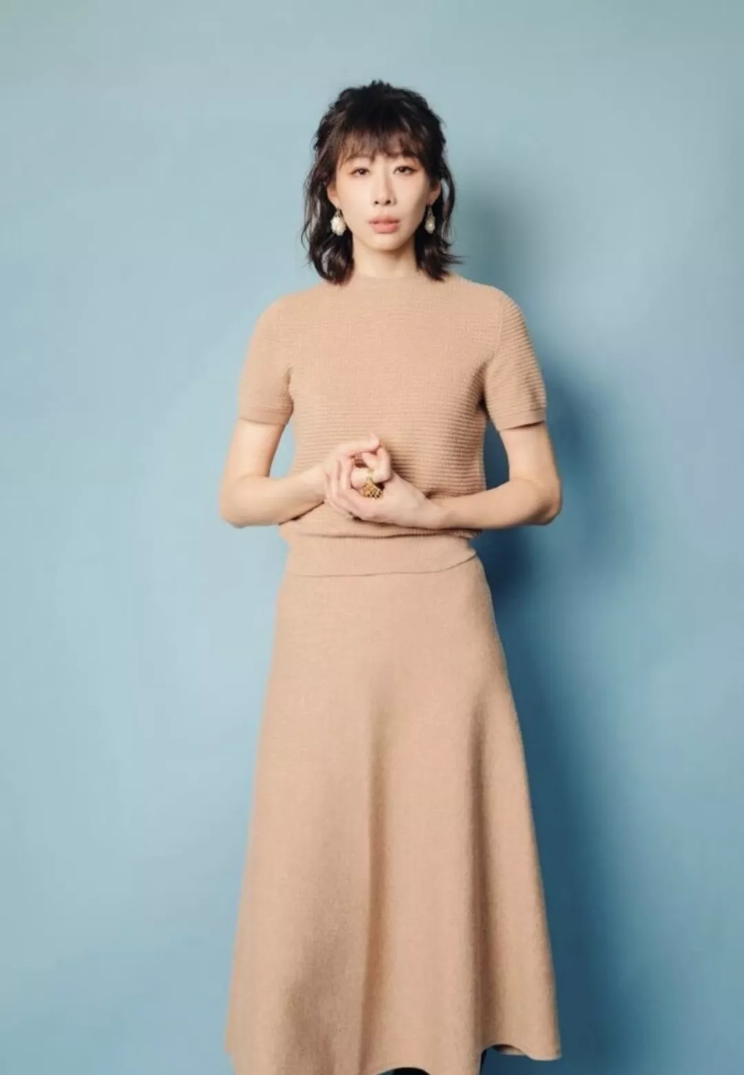 로로피아나 캐시미어 혼방 니트 롱 스커트 상세 이미지 12