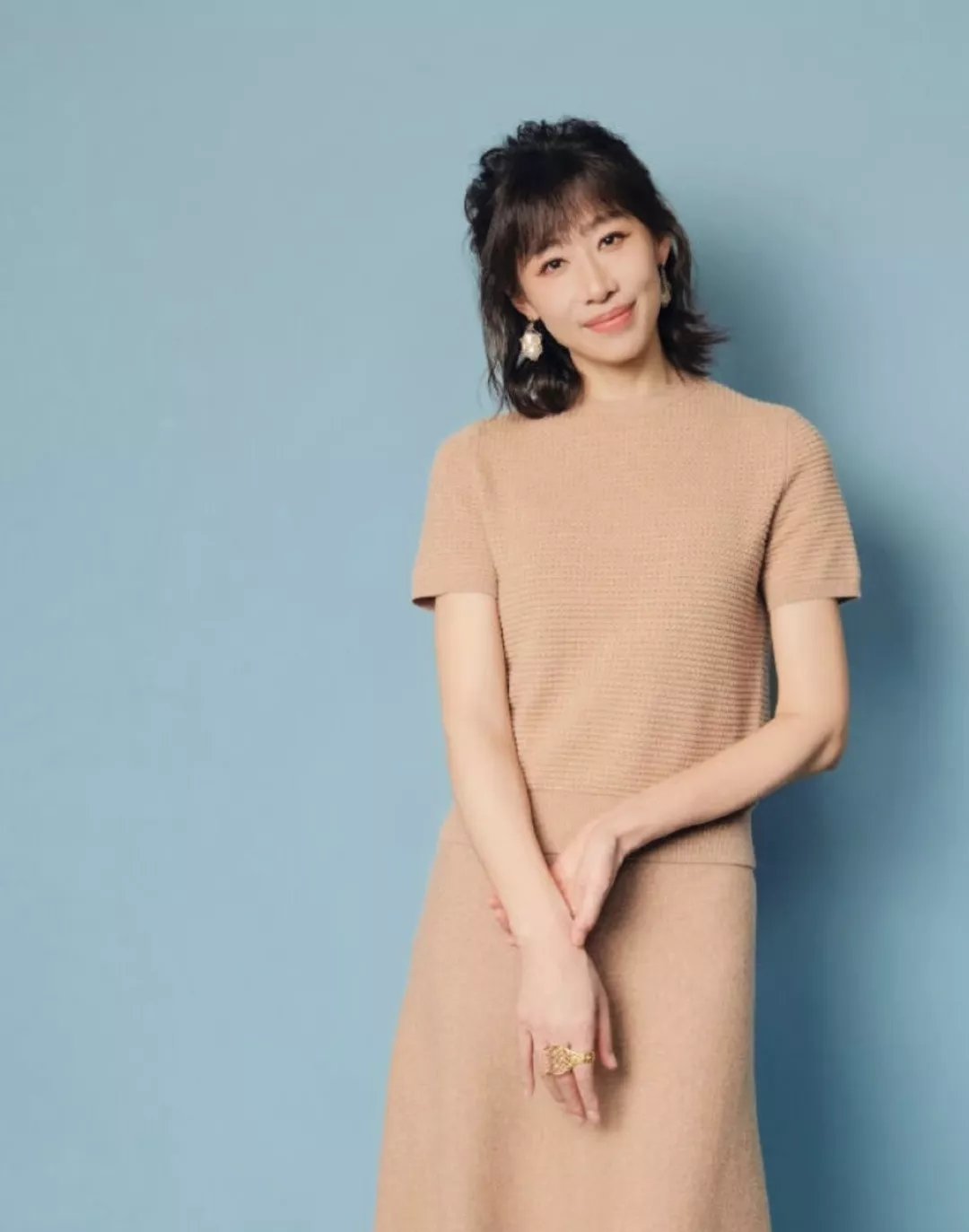 로로피아나 캐시미어 혼방 니트 롱 스커트 상세 이미지 11