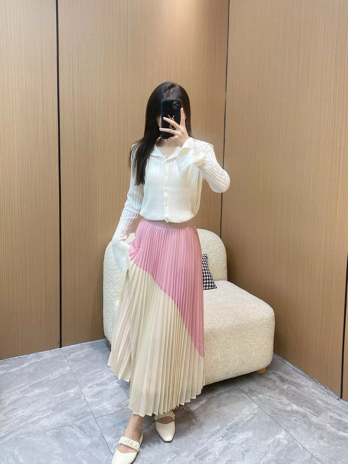 이세이미야케 플리츠 A라인 롱 스커트 상세 이미지 30