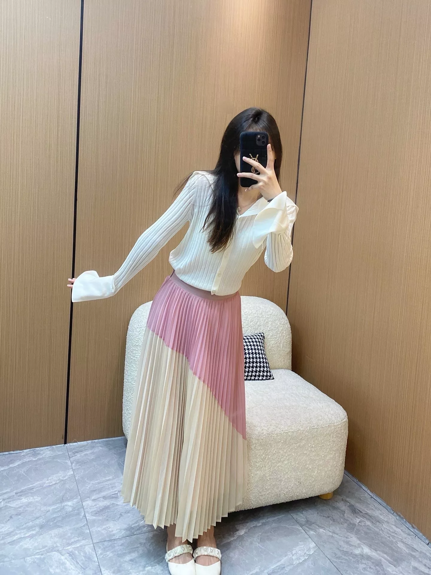 이세이미야케 플리츠 A라인 롱 스커트 상세 이미지 32