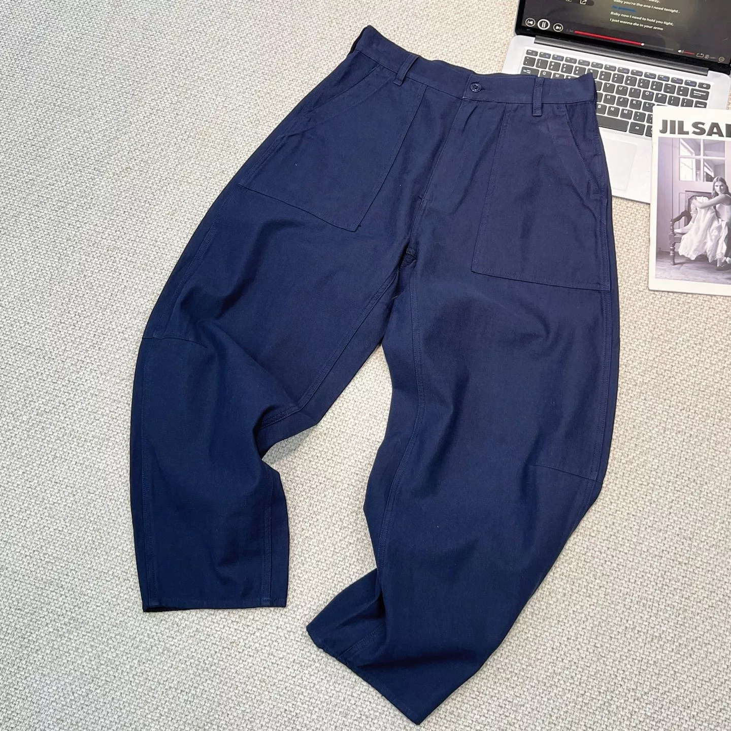 랄프로렌 워싱 코튼 새틴 조거 캐주얼 팬츠 상세 이미지 21