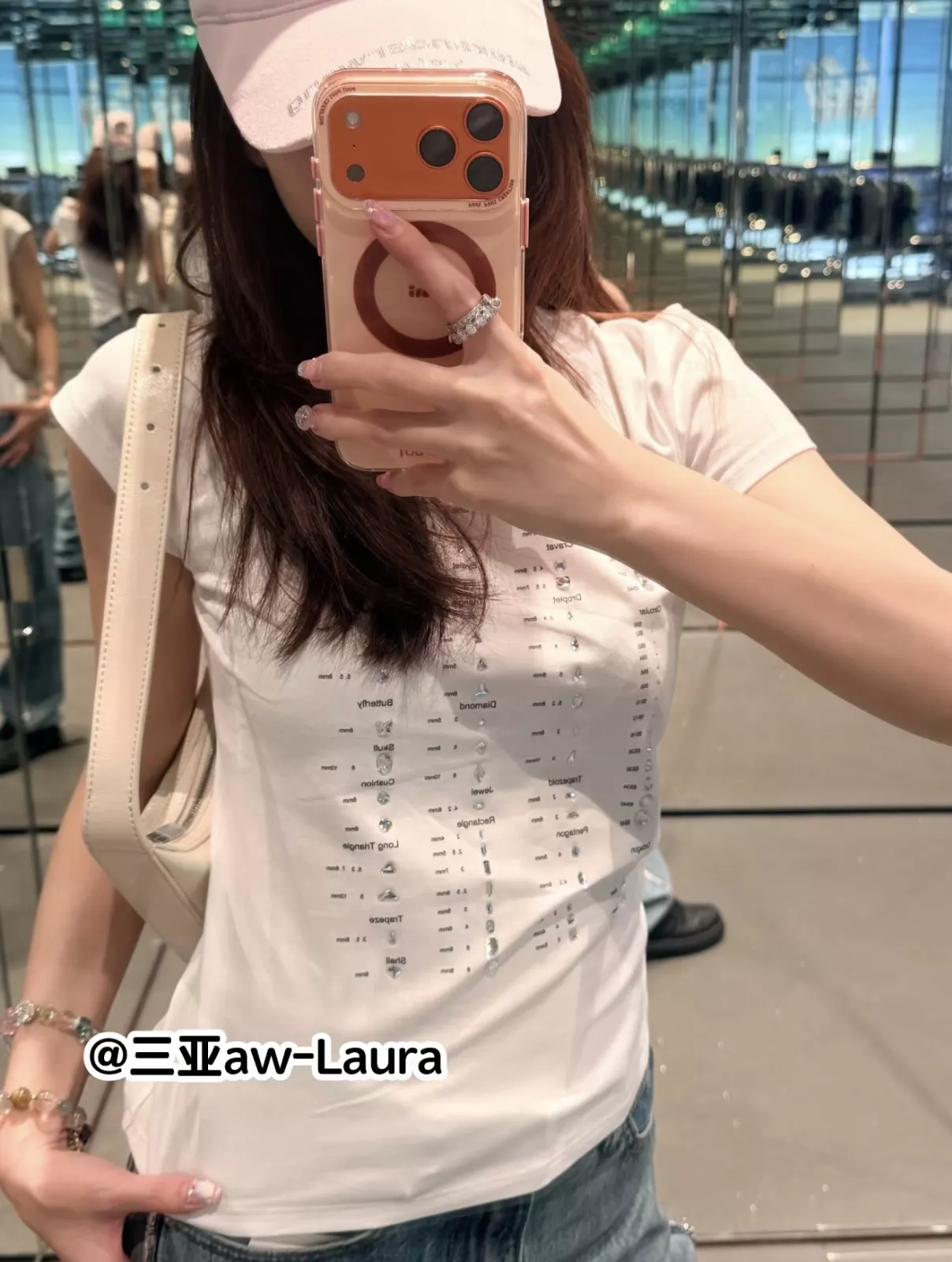 알렉산더왕 핫픽스 그래픽 코튼 반소매 티셔츠 상세 이미지 16