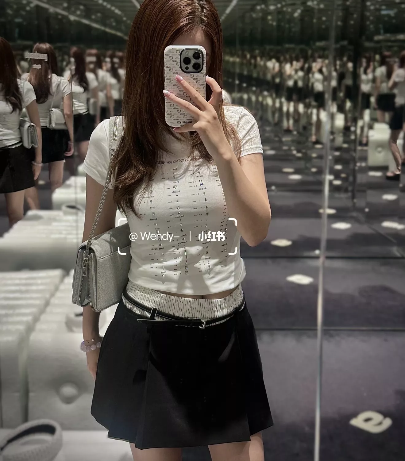 알렉산더왕 핫픽스 그래픽 코튼 반소매 티셔츠 상세 이미지 10