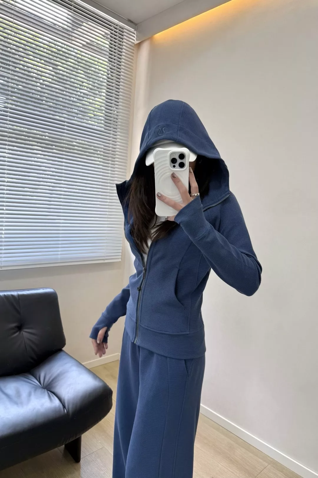 룰루레몬 와플 텍스처 와이드 레그 팬츠 상세 이미지 12