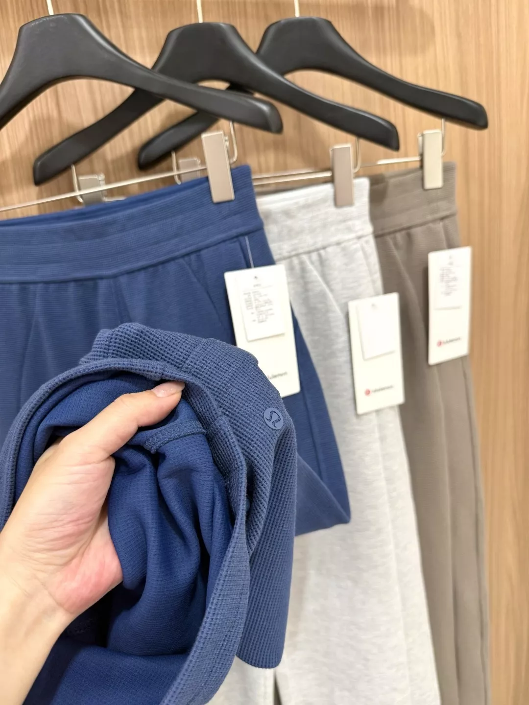 룰루레몬 와플 텍스처 와이드 레그 팬츠 상세 이미지 8