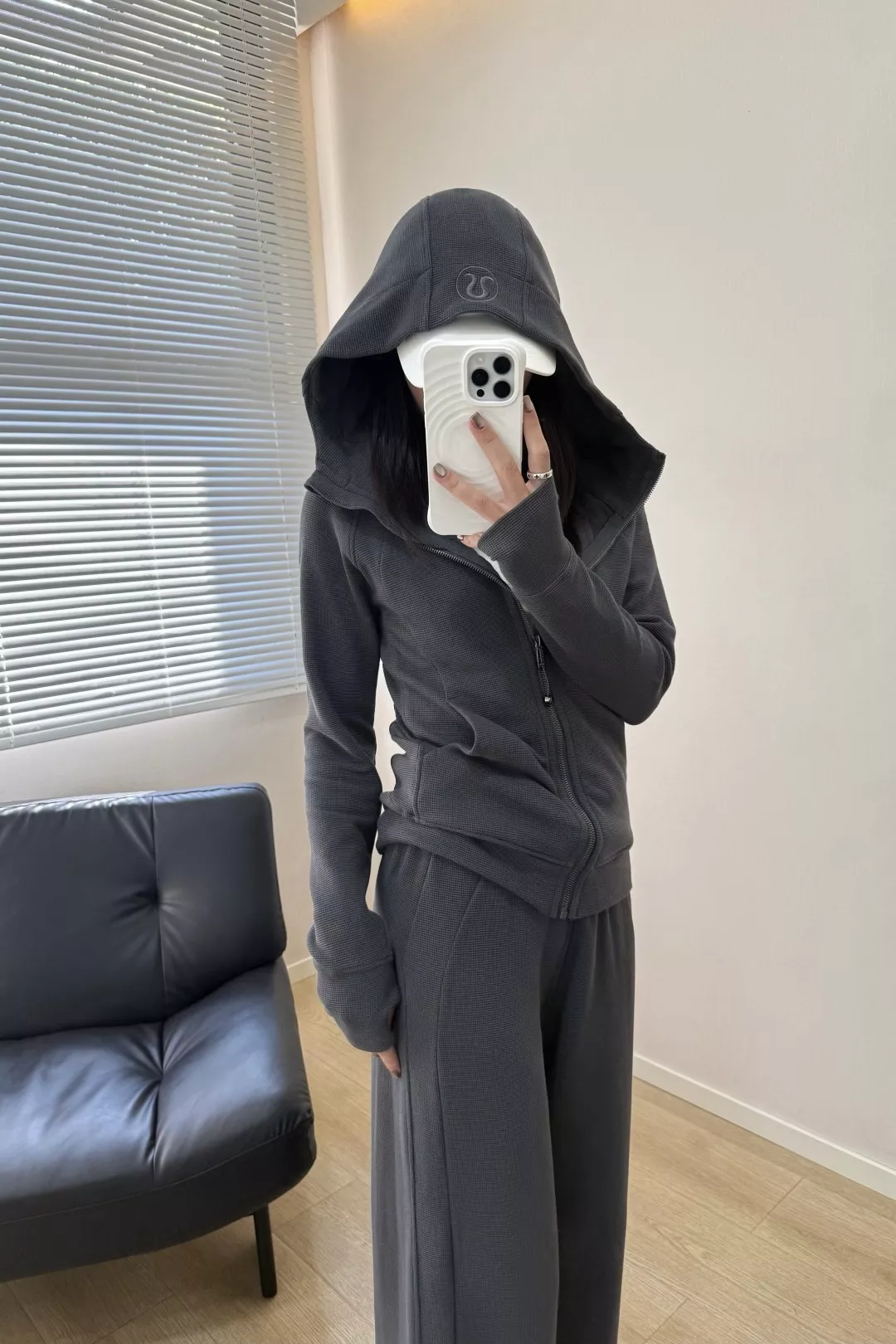 룰루레몬 와플 텍스처 와이드 레그 팬츠 상세 이미지 40