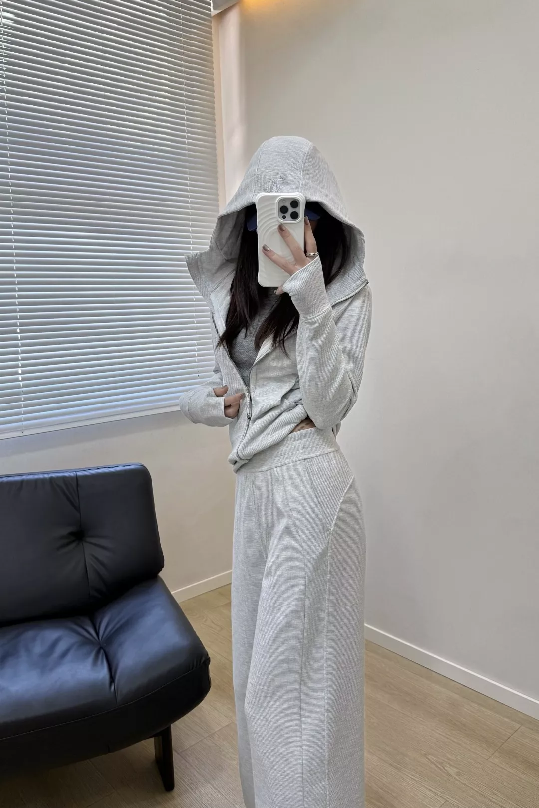 룰루레몬 와플 텍스처 와이드 레그 팬츠 상세 이미지 20