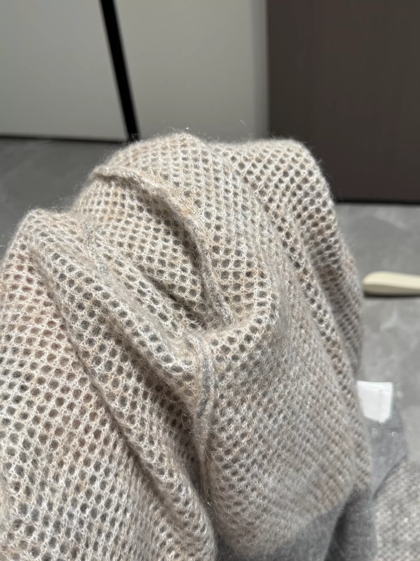 브루넬로쿠치넬리 멜란지 펀칭 니트 긴소매 가디건 상세 이미지 47