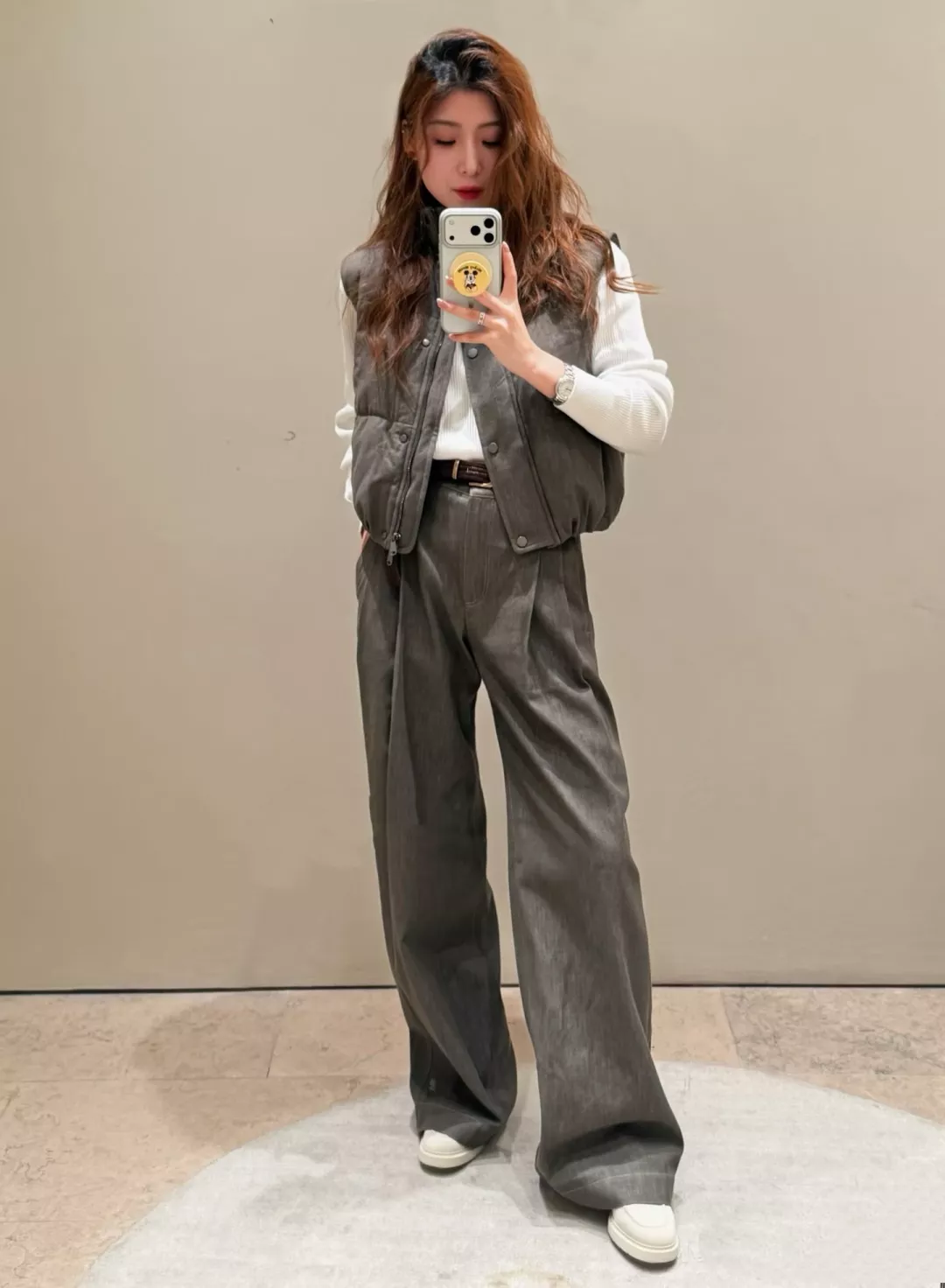 브루넬로쿠치넬리 워싱 와이드 데님 팬츠 상세 이미지 16