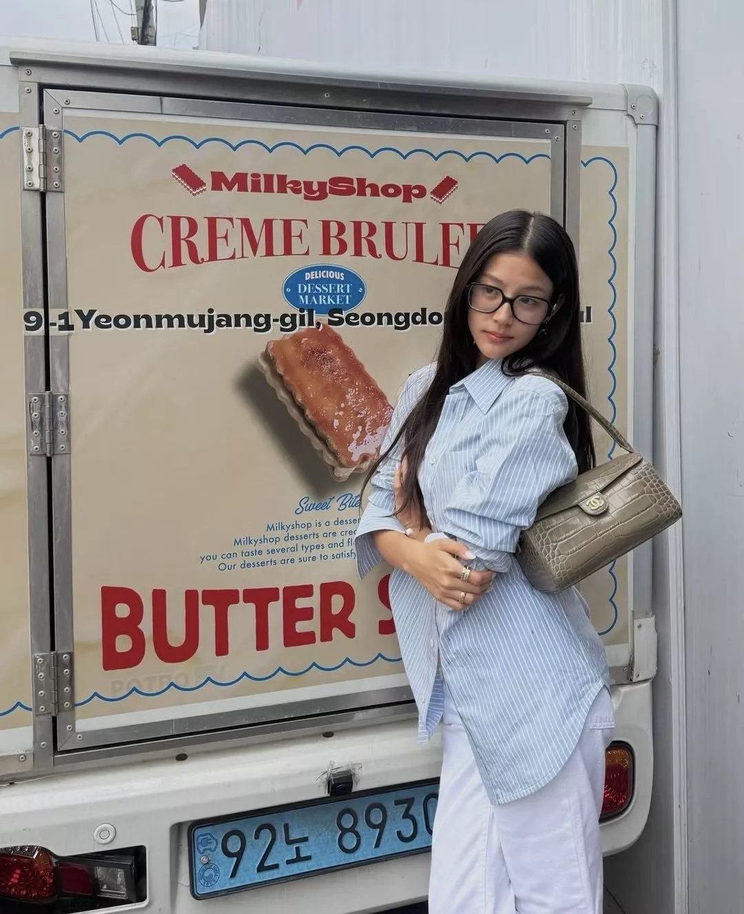 샤넬 컬러 도트 스트라이프 긴소매 셔츠 상세 이미지 30