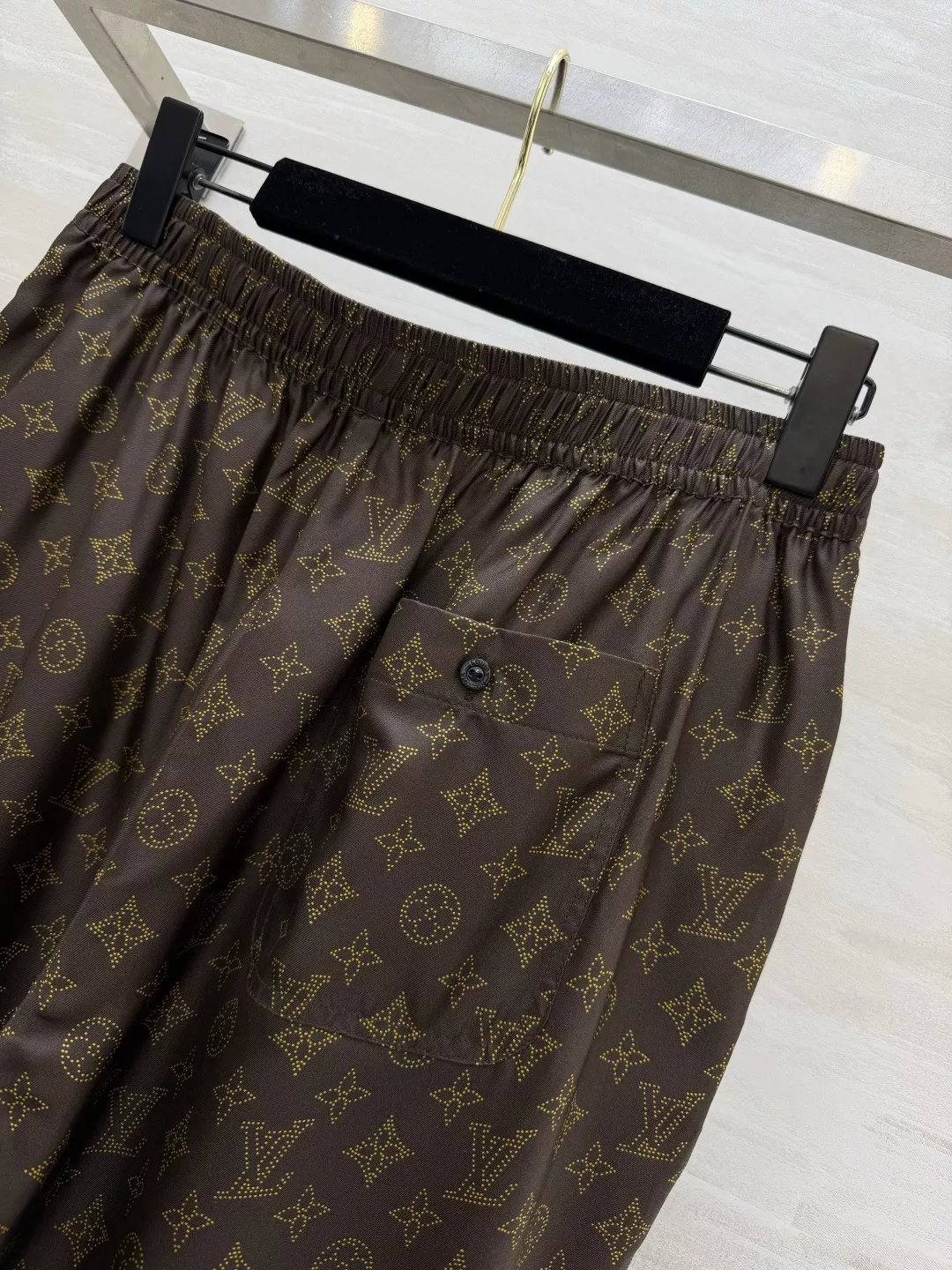 루이비통 모노그램 밴딩 와이드 팬츠 상세 이미지 8