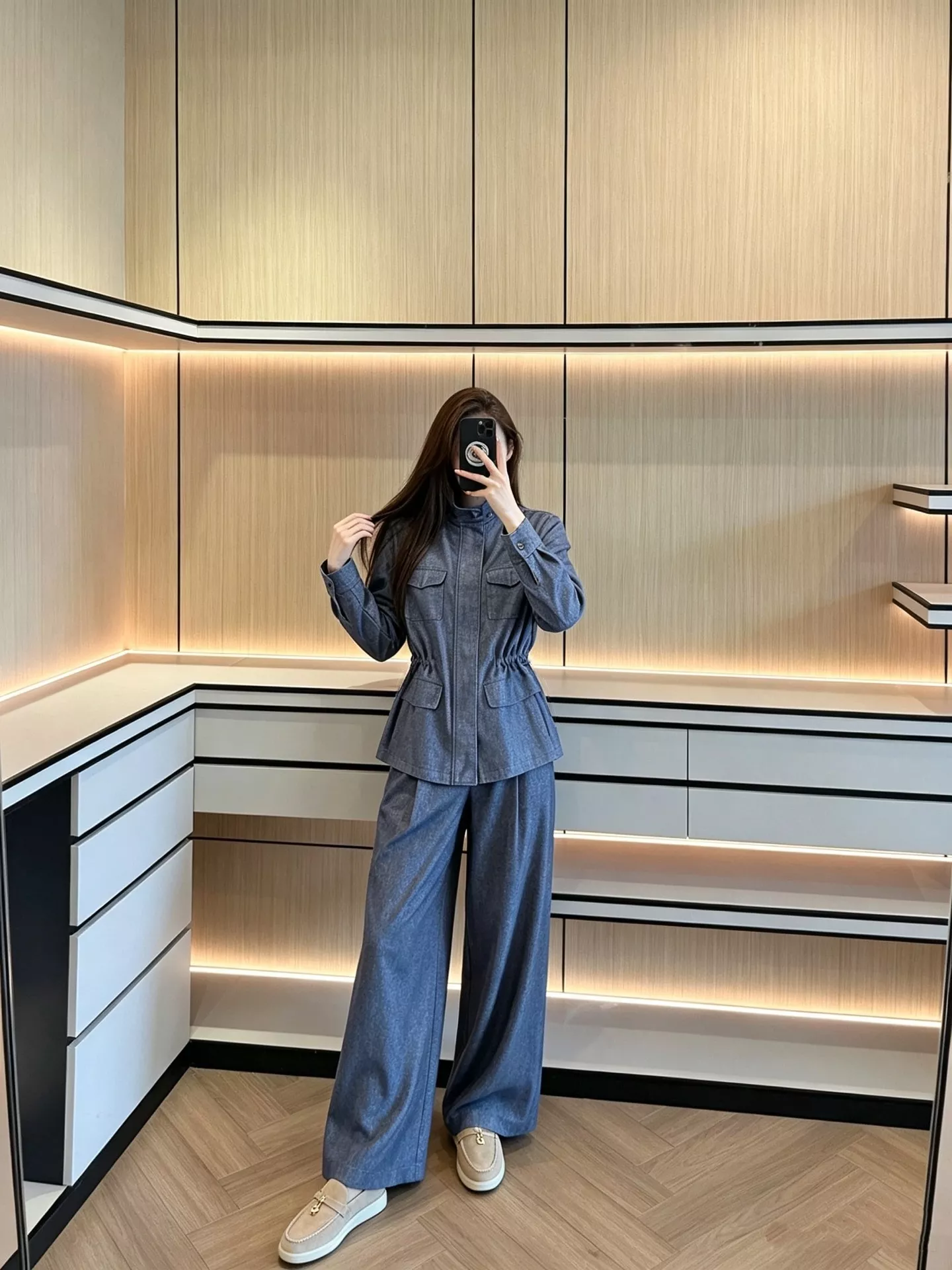 브루넬로쿠치넬리 린넨 혼방 스트레이트 와이드 팬츠 상세 이미지 67