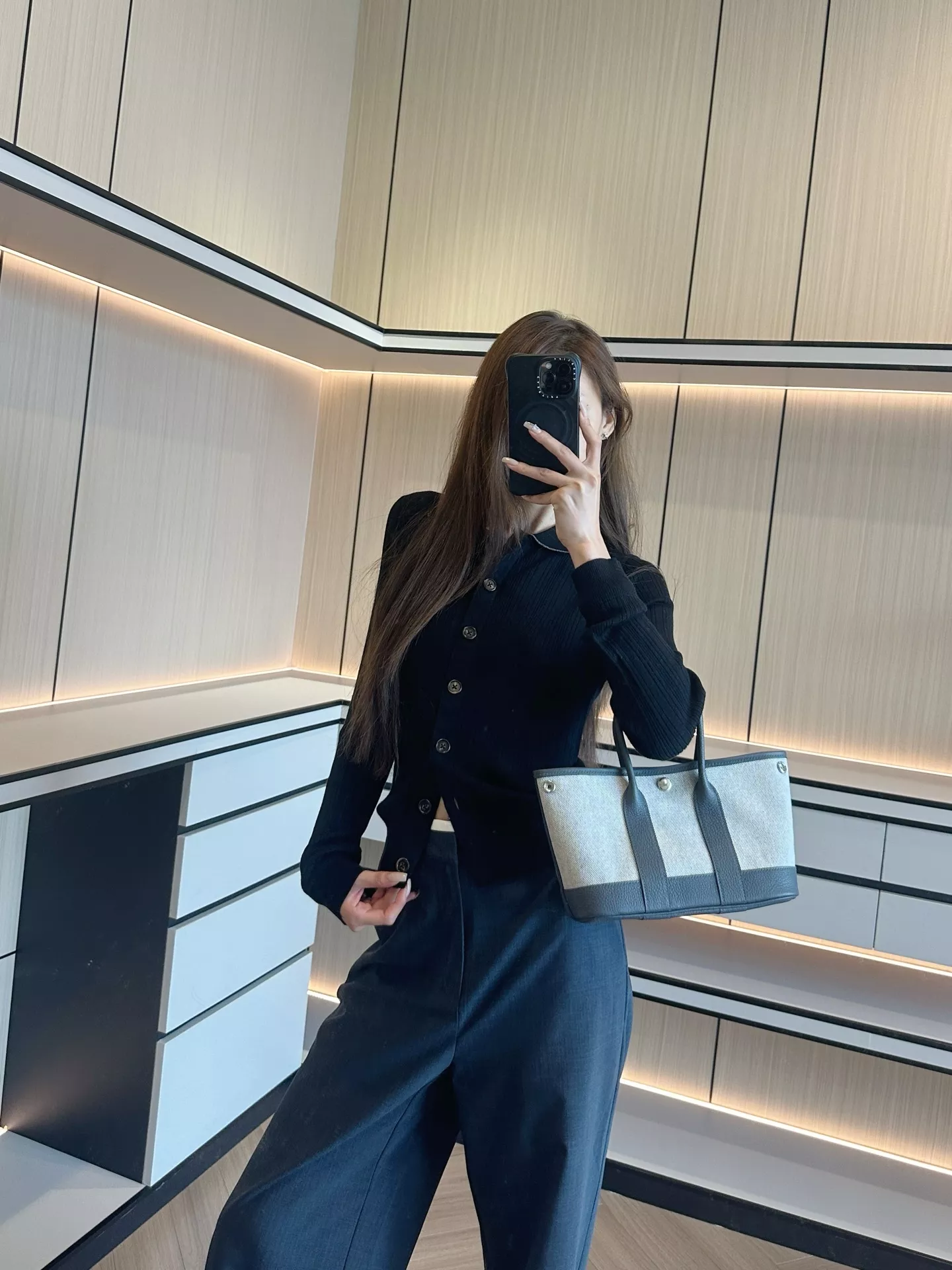 브루넬로쿠치넬리 메리노울 골지 폴로 니트 가디건 상세 이미지 97