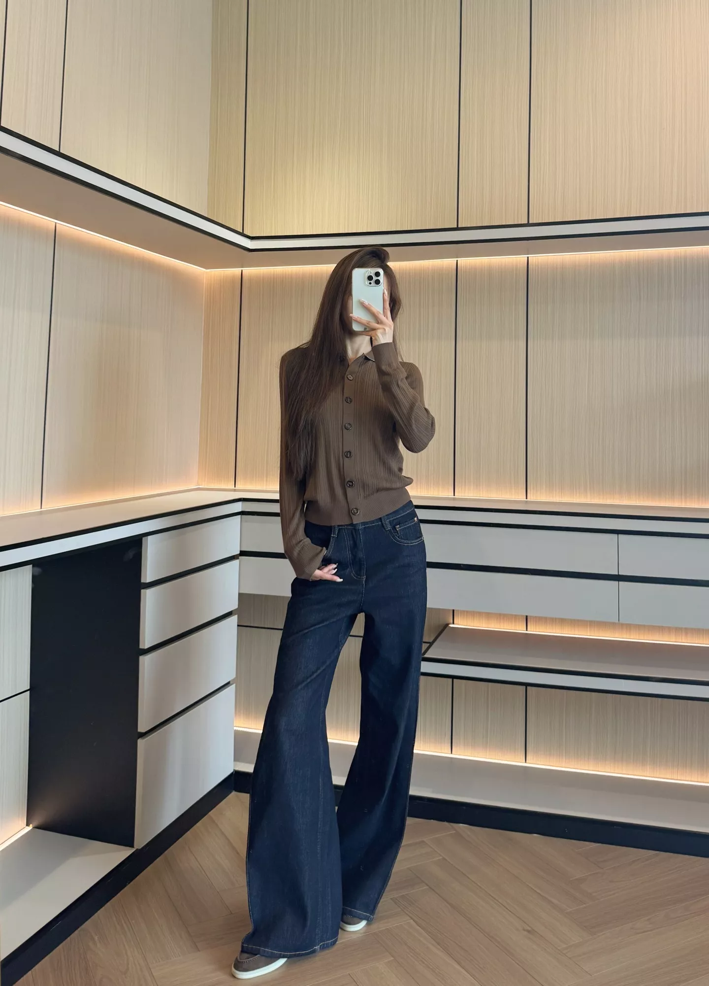 브루넬로쿠치넬리 메리노울 골지 폴로 니트 가디건 상세 이미지 102