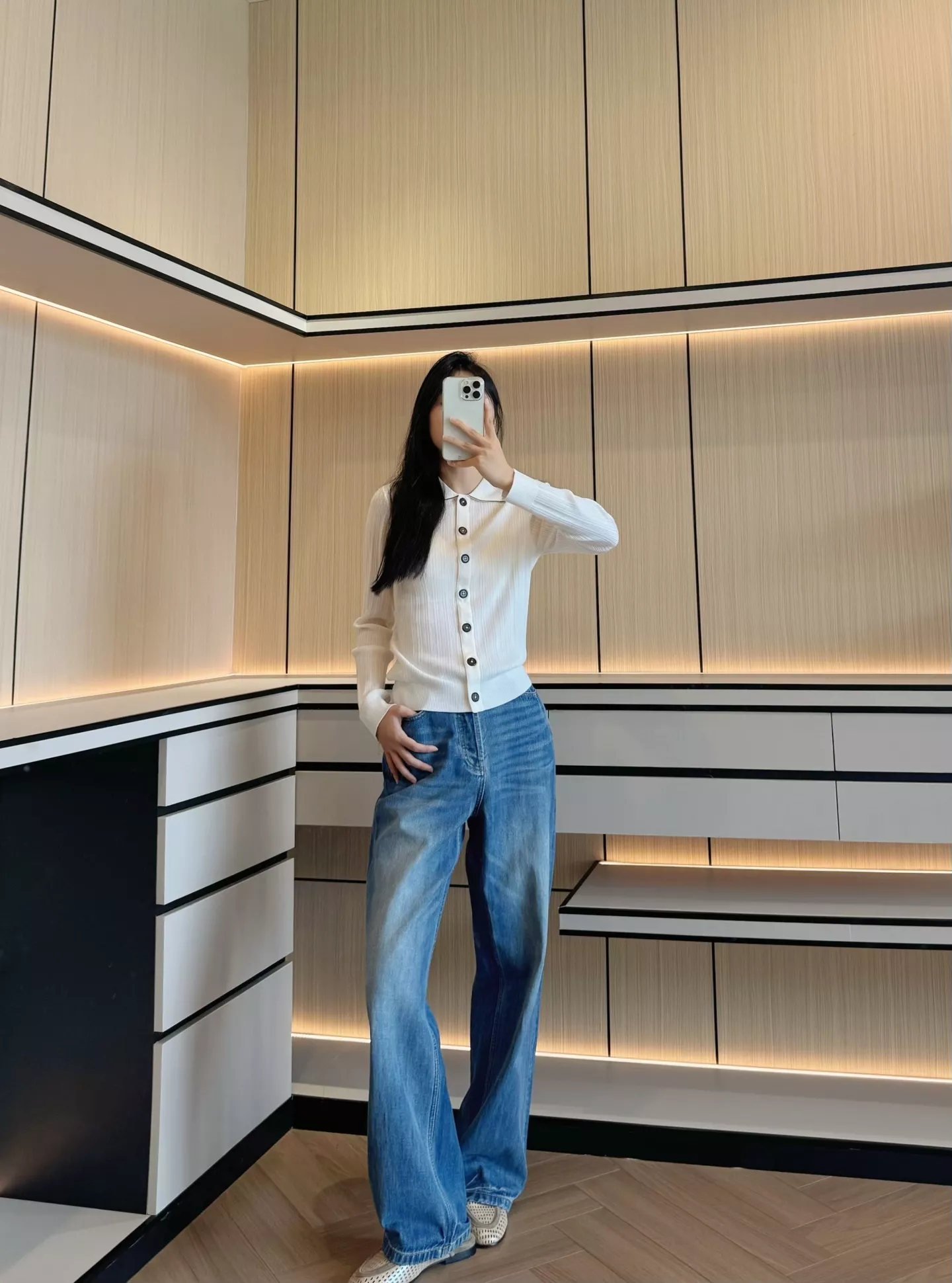 브루넬로쿠치넬리 메리노울 골지 폴로 니트 가디건 상세 이미지 91
