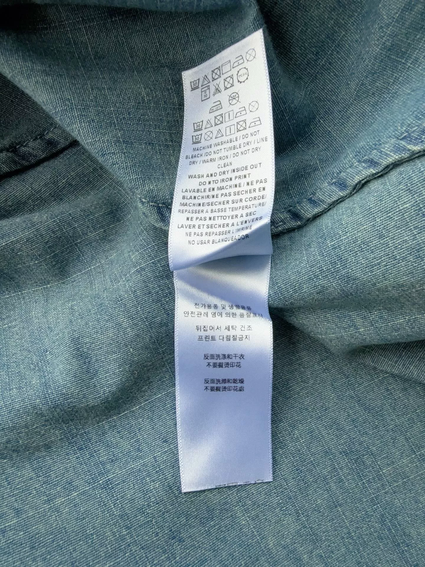 버버리 자수 장식 벨트 카라 원피스 상세 이미지 9