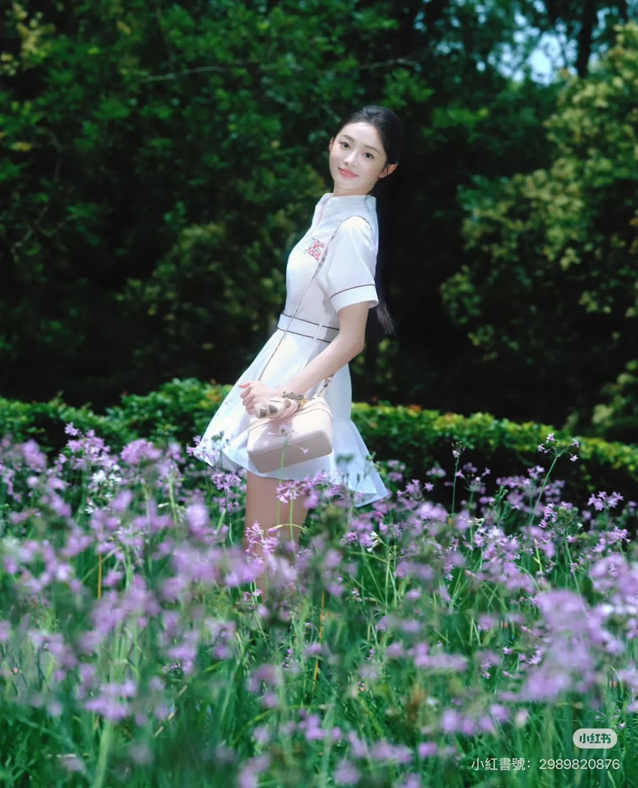 버버리 자수 디테일 벨트 카라 원피스 상세 이미지 26