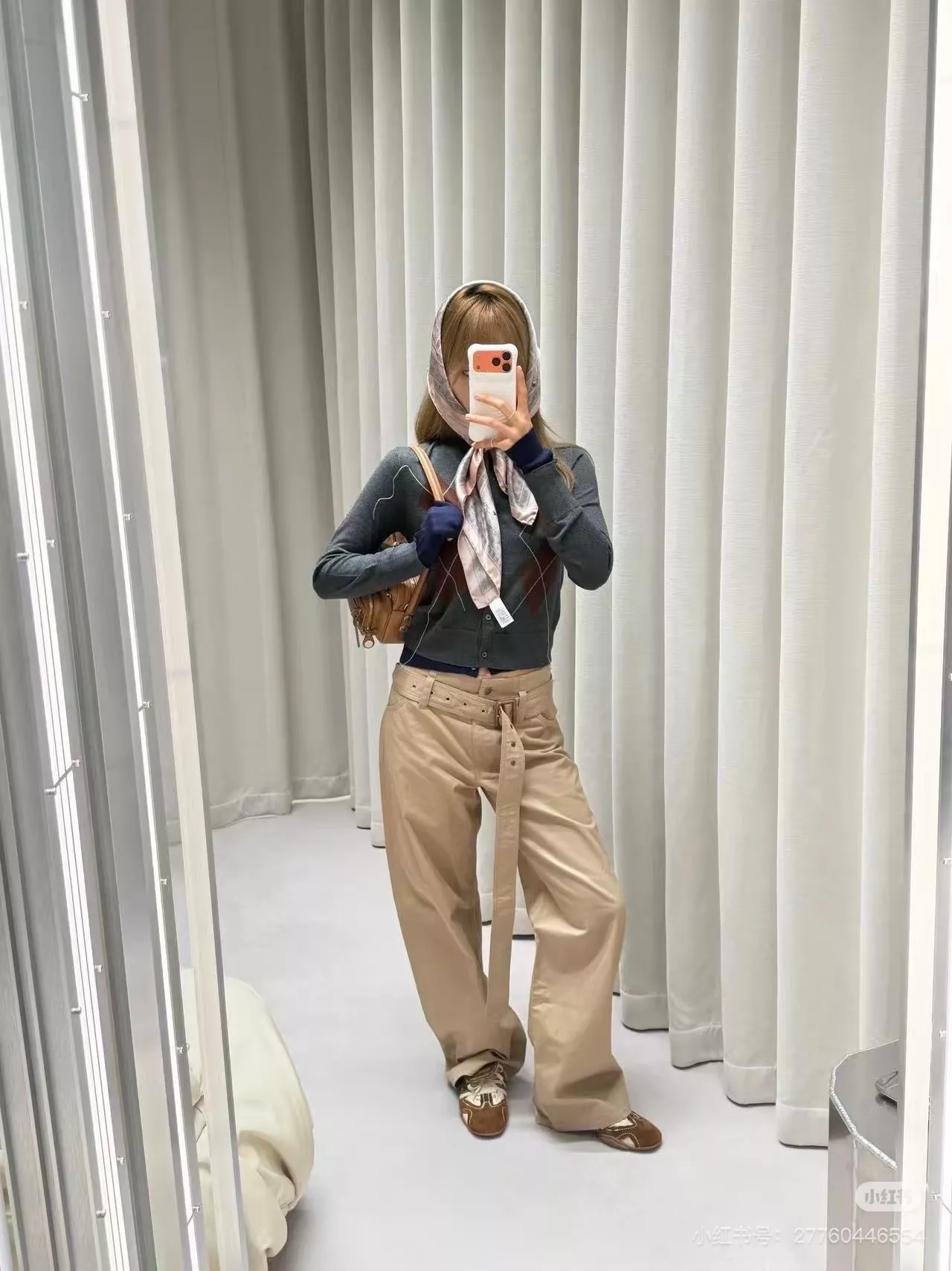 아크네스튜디오 벨트 포인트 와이드 캐주얼 팬츠 상세 이미지 19